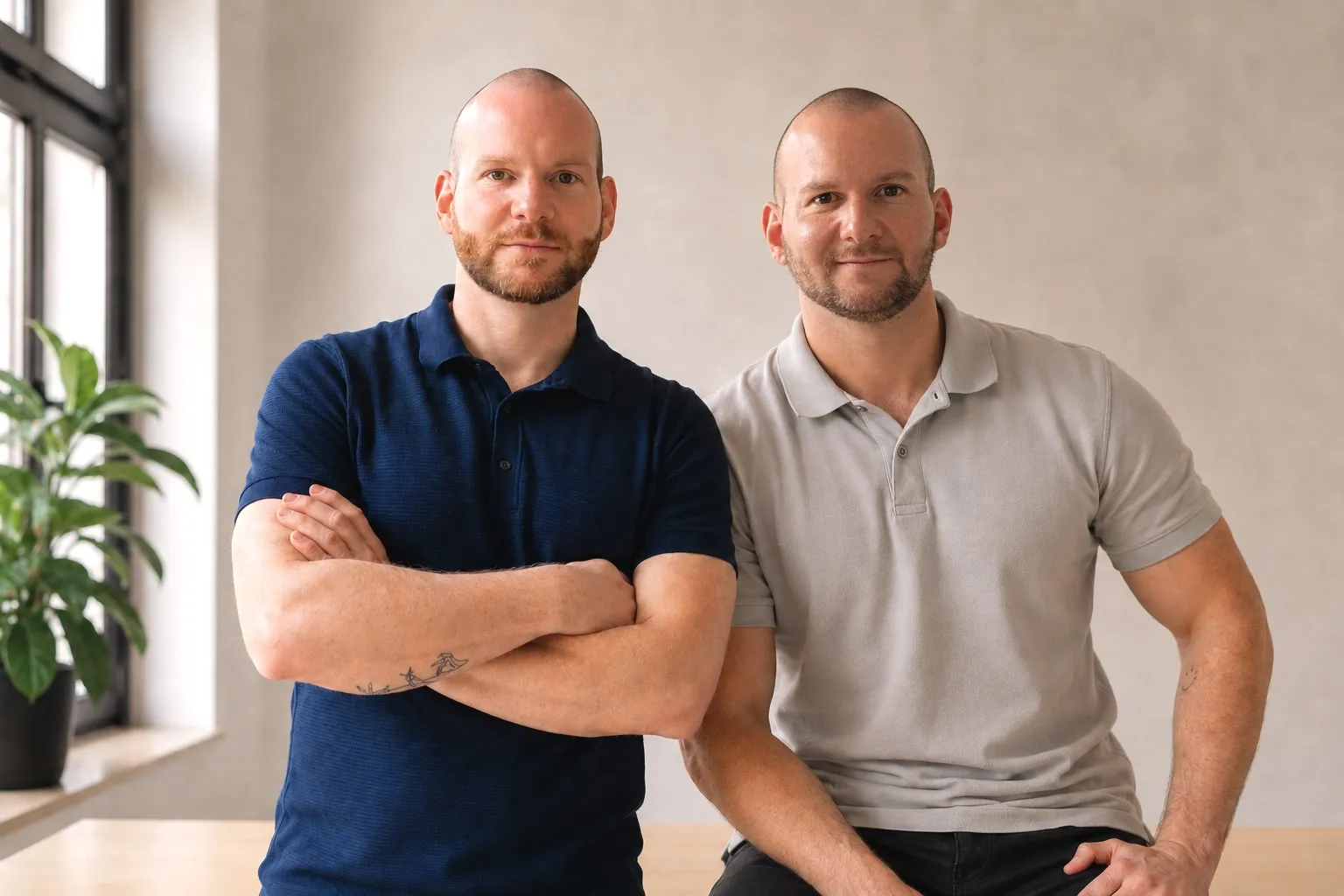 Simon Lanbach und Elias Lanbach, die Brüder hinter die Physios